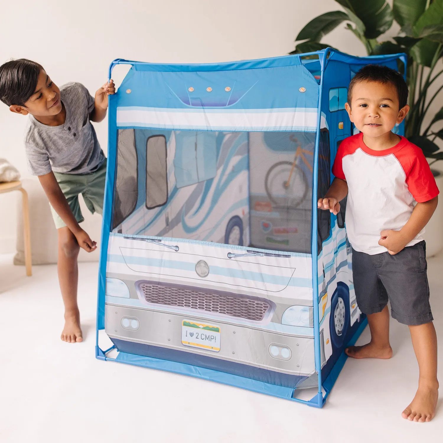 Melissa & Doug Let's Explore Camper Tent speeltent