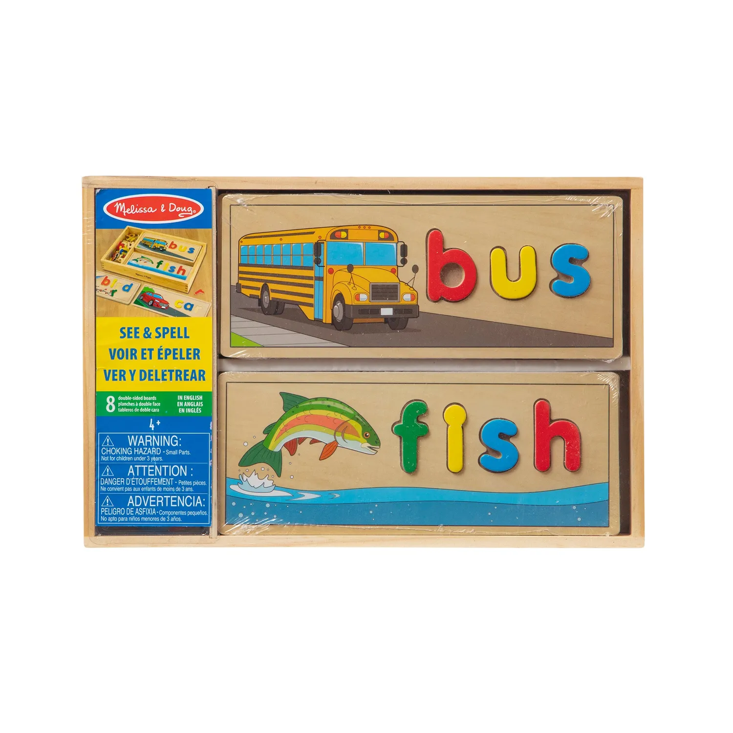 Melissa & Doug Early Learning puzzelset 3 houten puzzels