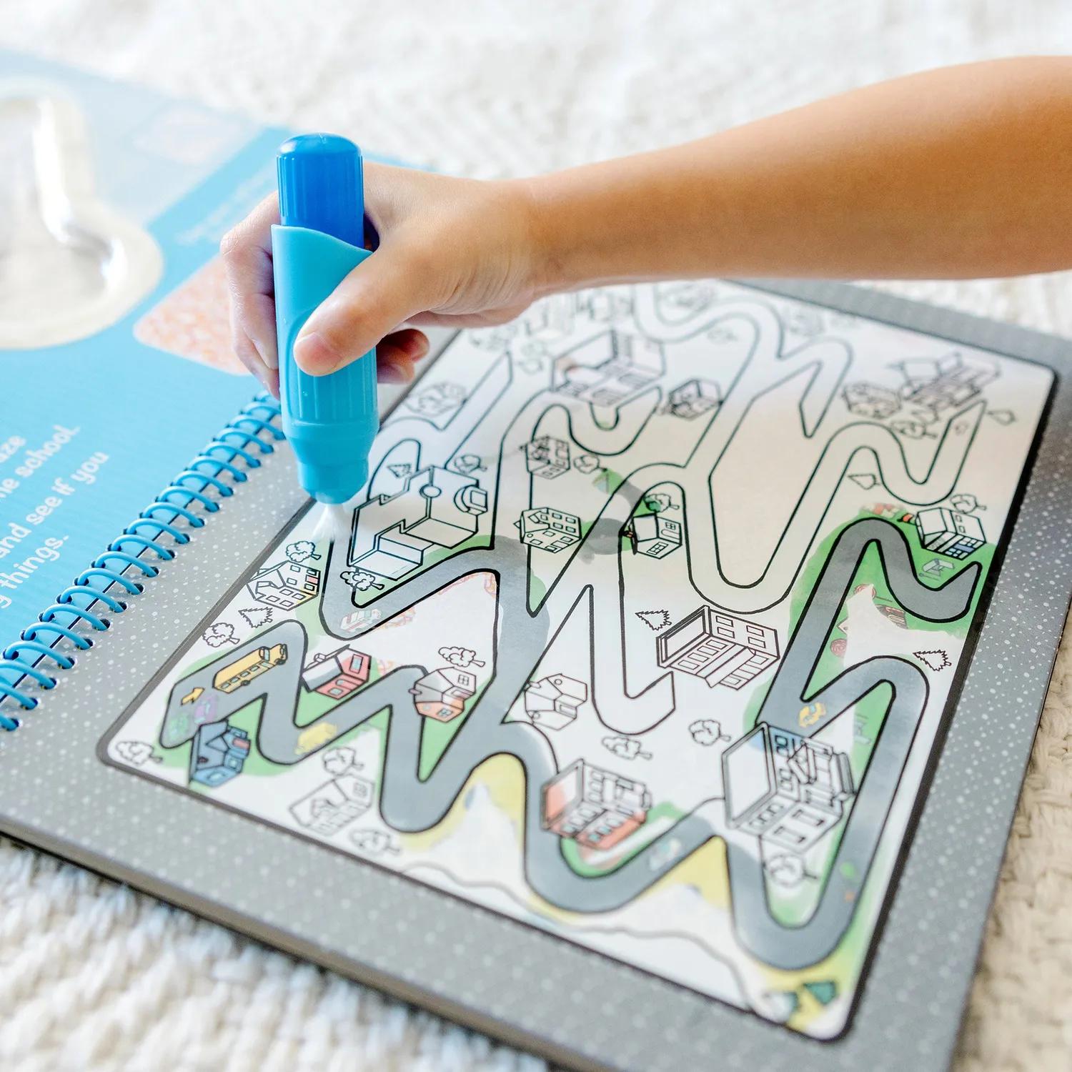 Melissa & Doug Water Wow! Deluxe Water-Reveal Pad Around Town waterboek
