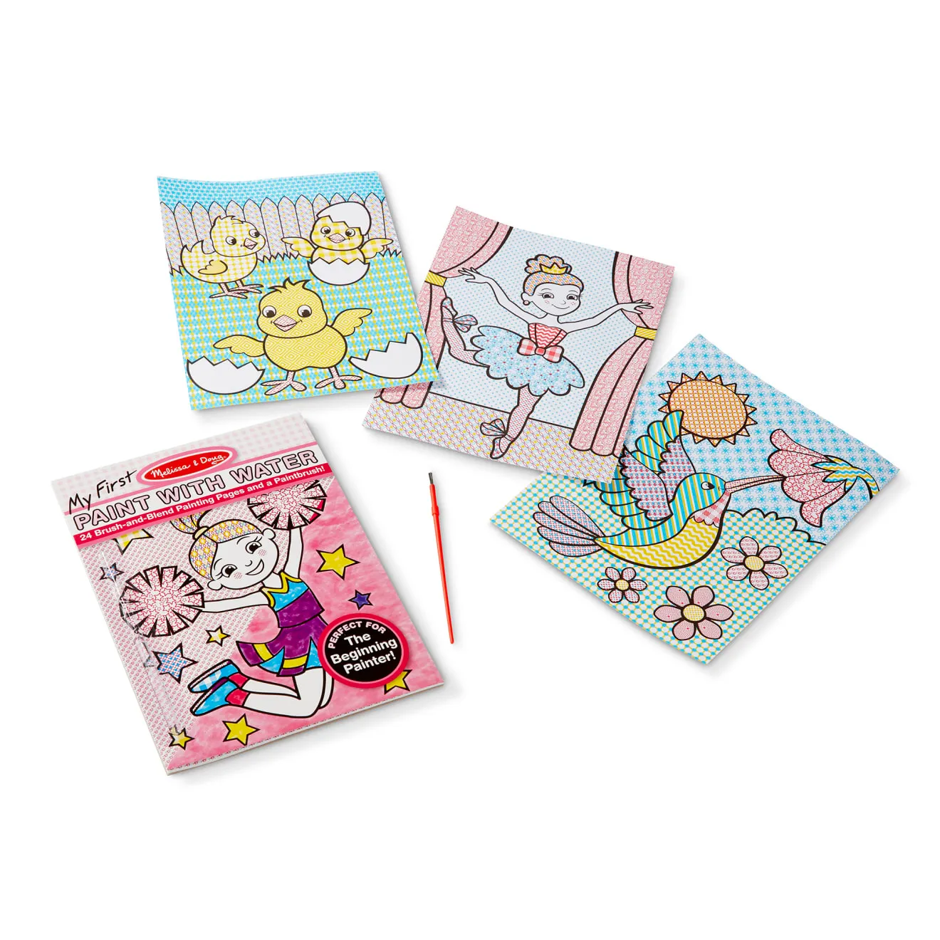 Melissa & Doug My First Paint With Water kleurboek feeën