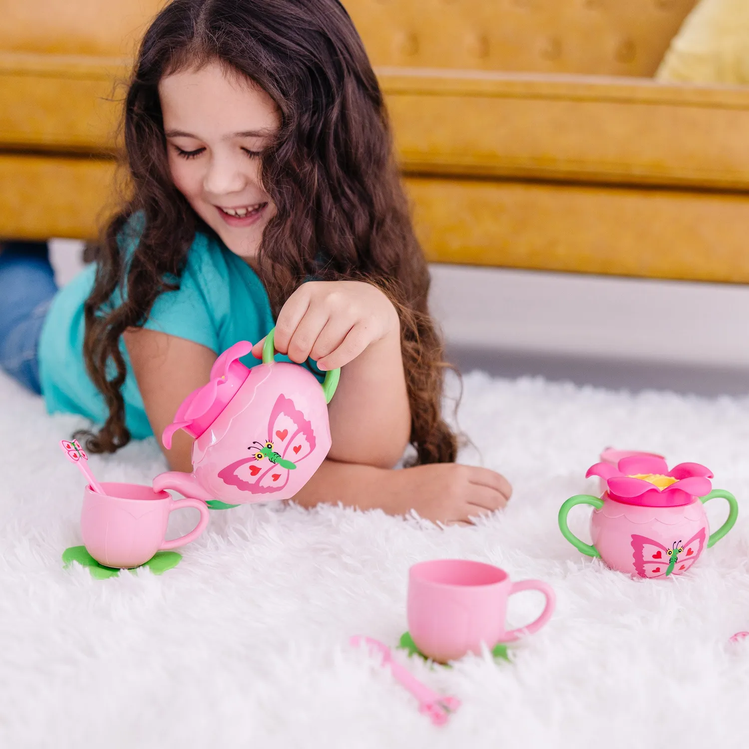 Melissa & Doug Butterfly theeservies kind 15-delig 3+