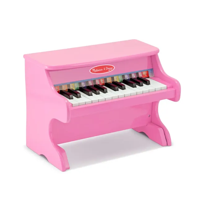 Melissa & Doug Learn-to-Play Piano Roze 25 Toetsen