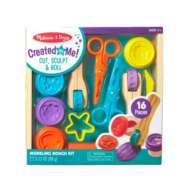 Melissa & Doug Created by Me kleiset boetseren 4 kleuren