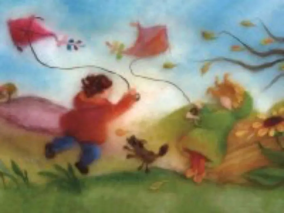 Ginger Fairy Franziska Sertori Vliegende vliegers kaart