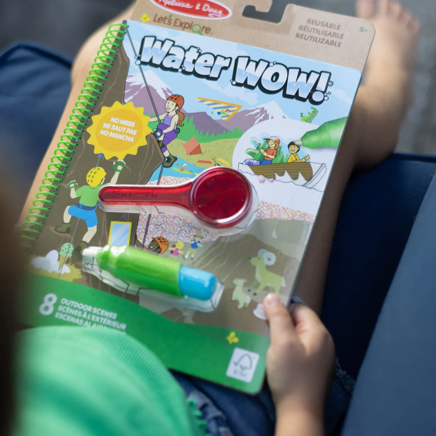 Melissa & Doug Let’s Explore Water Wow kleurboek outdoor