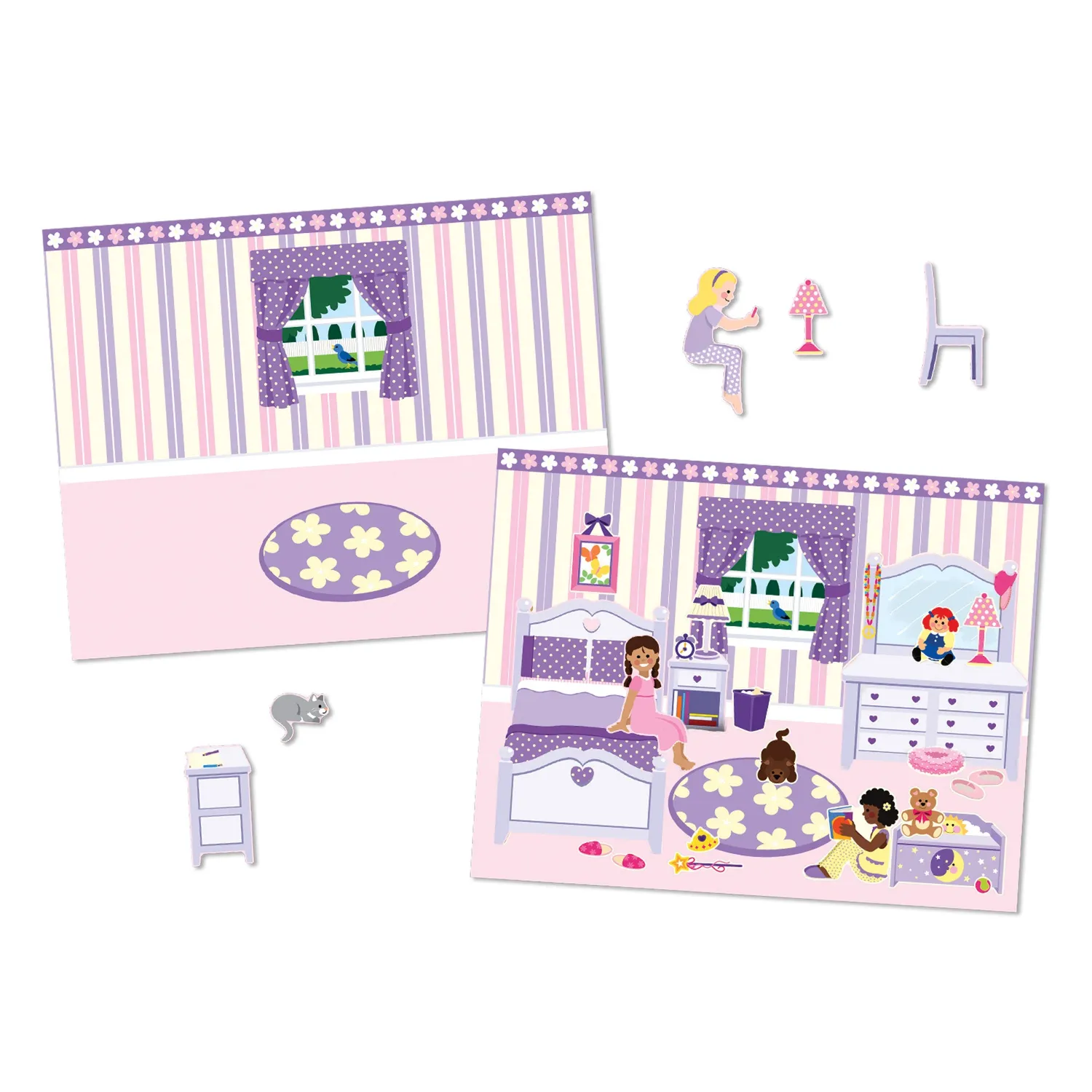 Melissa & Doug Play House herbruikbare stickers 175+
