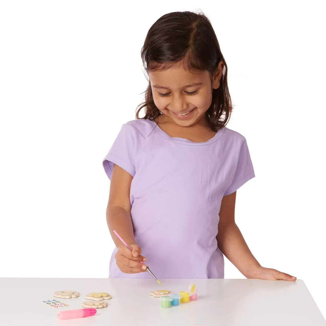 Melissa & Doug Created by Me Flower Magnets knutselset bloemen
