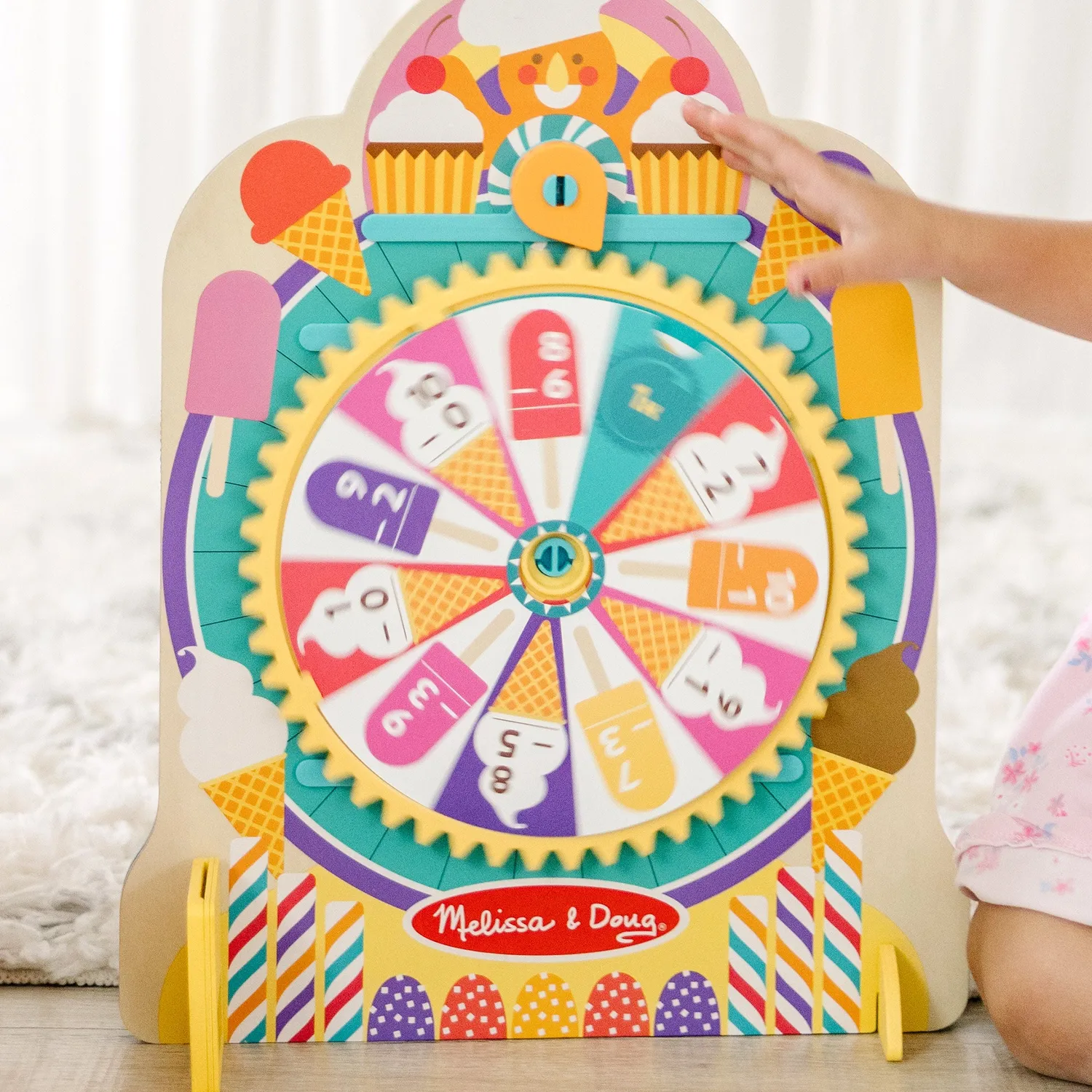 Melissa & Doug Fun at the Fair Roulette & Plinko spel
