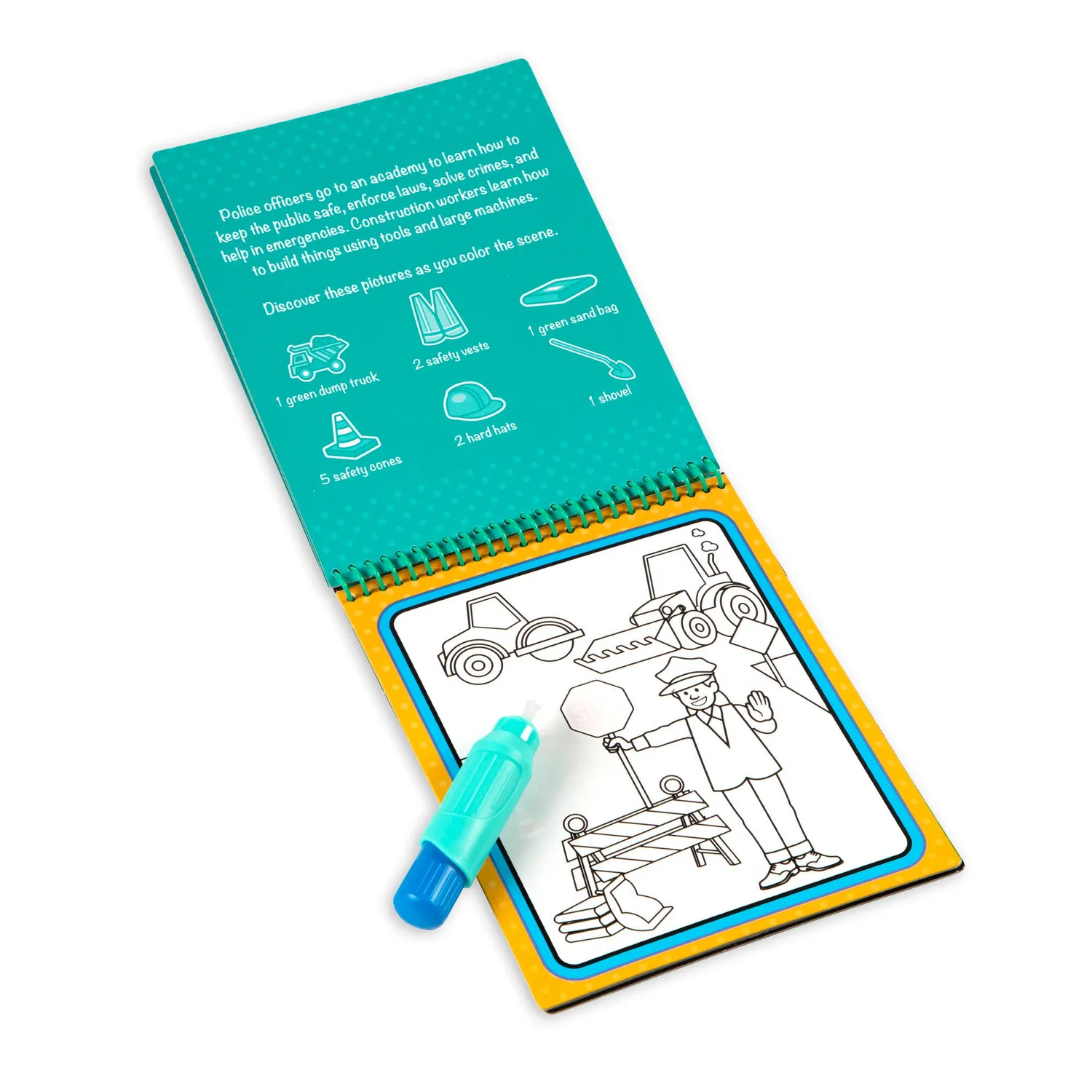 Melissa & Doug Water Wow Beroepen water reveal pad