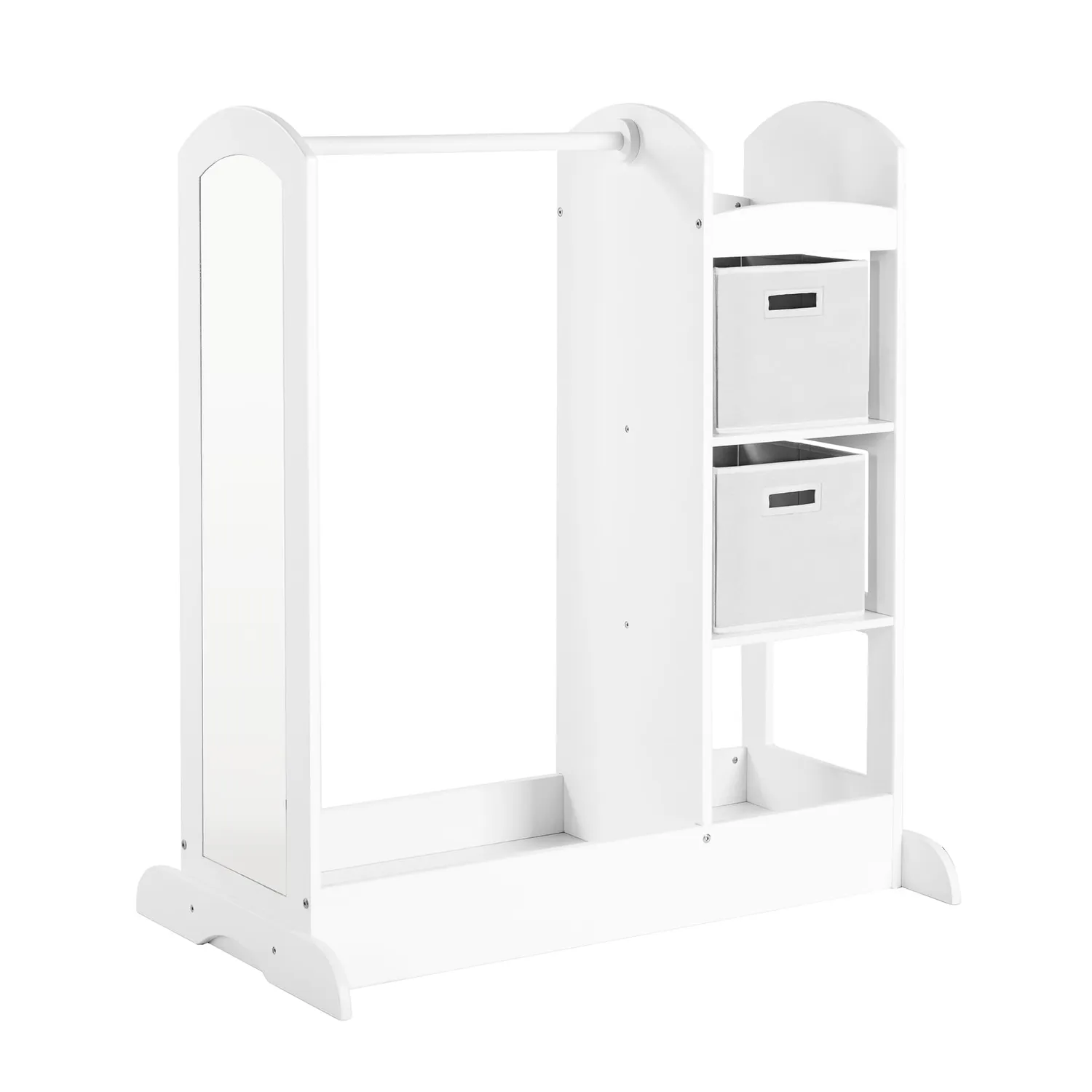 Guidecraft See and Store verkleedkast roze met kledingrek
