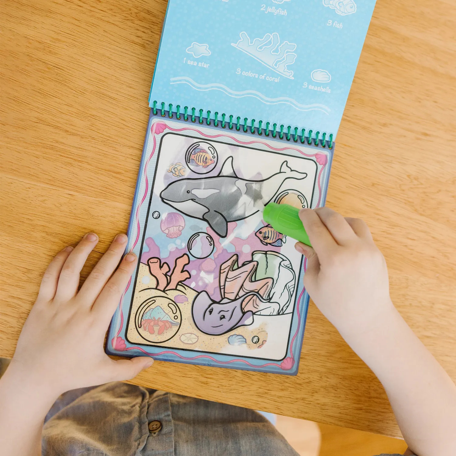 Melissa & Doug Water Wow! Animals waterboek herbruikbaar