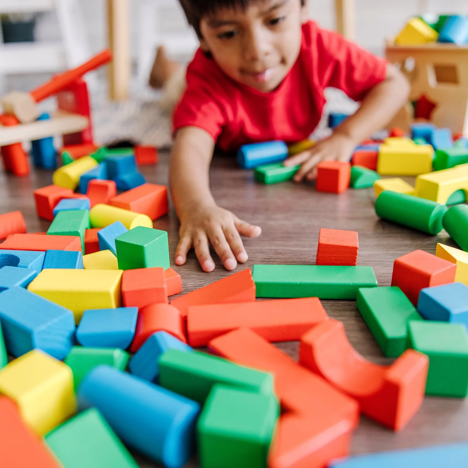 Melissa & Doug Stack Sort Pound houten speelgoedset 3-delig