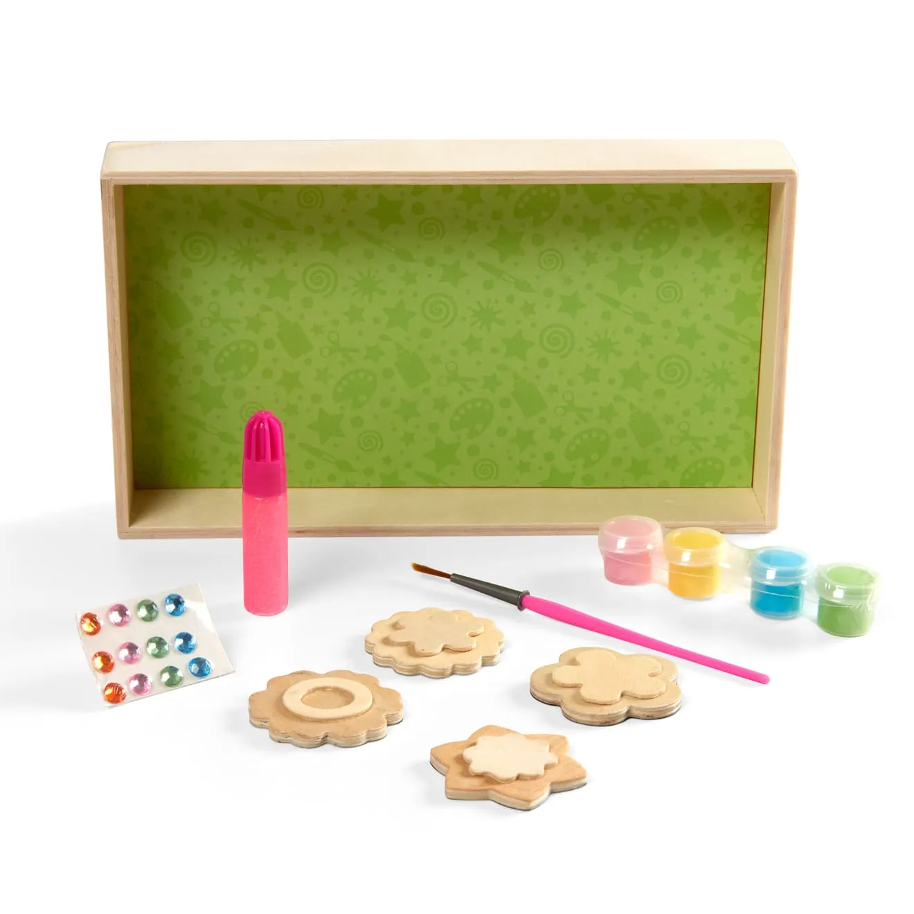 Melissa & Doug Created by Me Flower Magnets knutselset bloemen