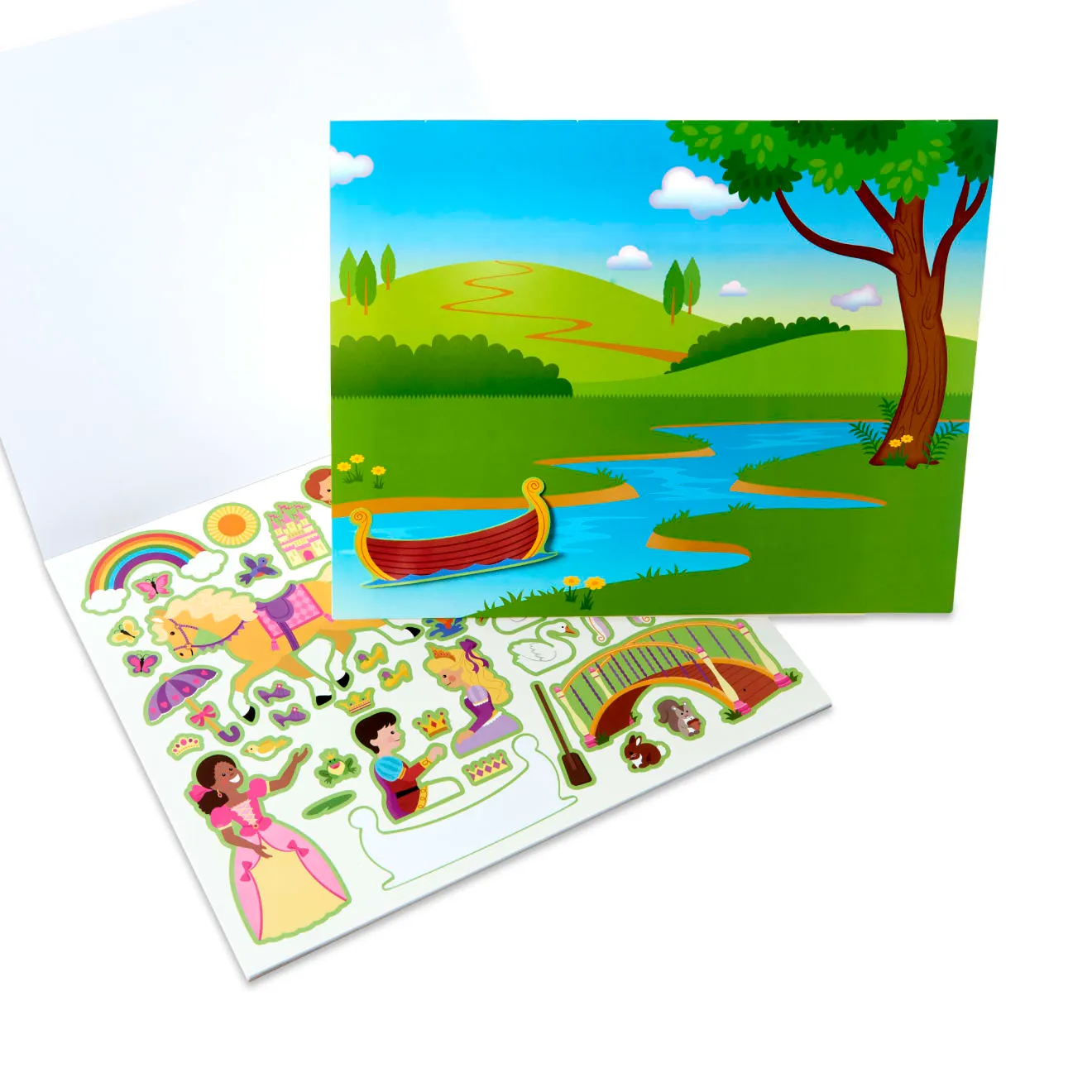 Melissa & Doug stickerboek herbruikbaar 4-pack sprookjes