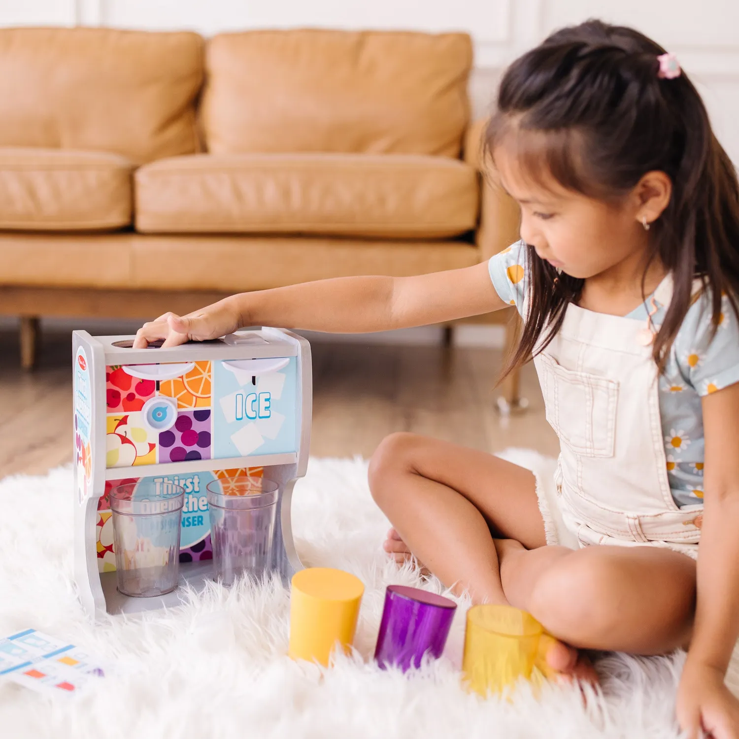 Melissa & Doug Thirst Quencher Houten Drankdispenser Sapjes