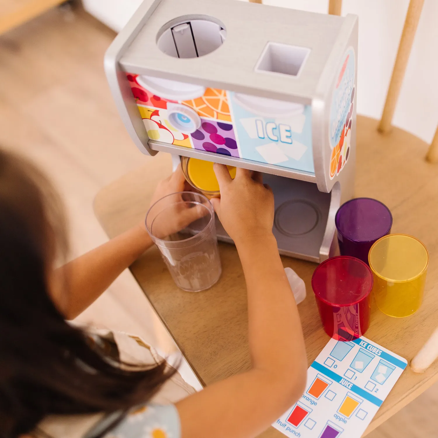 Melissa & Doug Thirst Quencher Houten Drankdispenser Sapjes