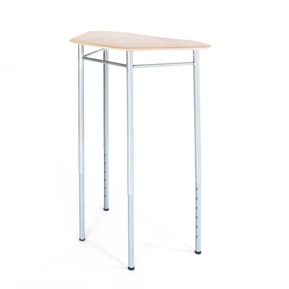 Guidecraft Standing Modular Desk bureau verstelbaar berken