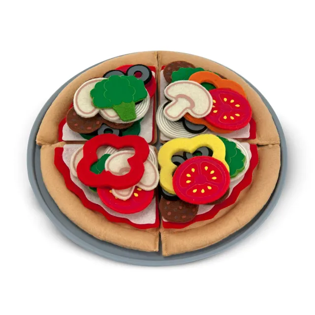 Melissa & Doug Pizza Speelvoedsel Vilt 42-delig