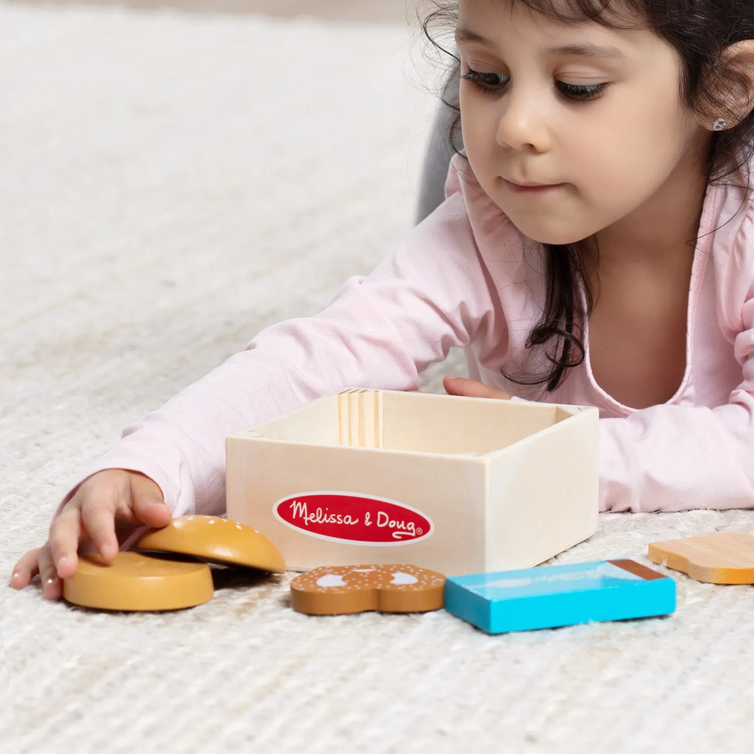 Melissa & Doug Granen Houten Speelvoedsel Set