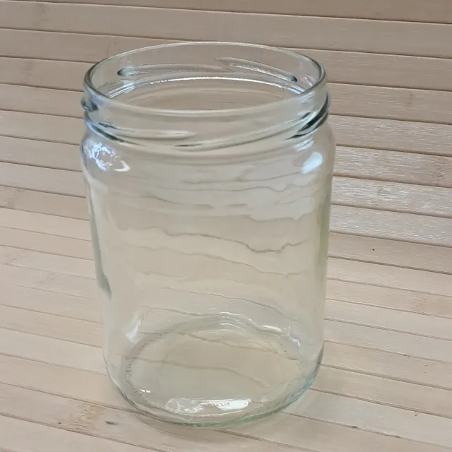 De Potjeskast glazen pot lege bewaarpot knutselen