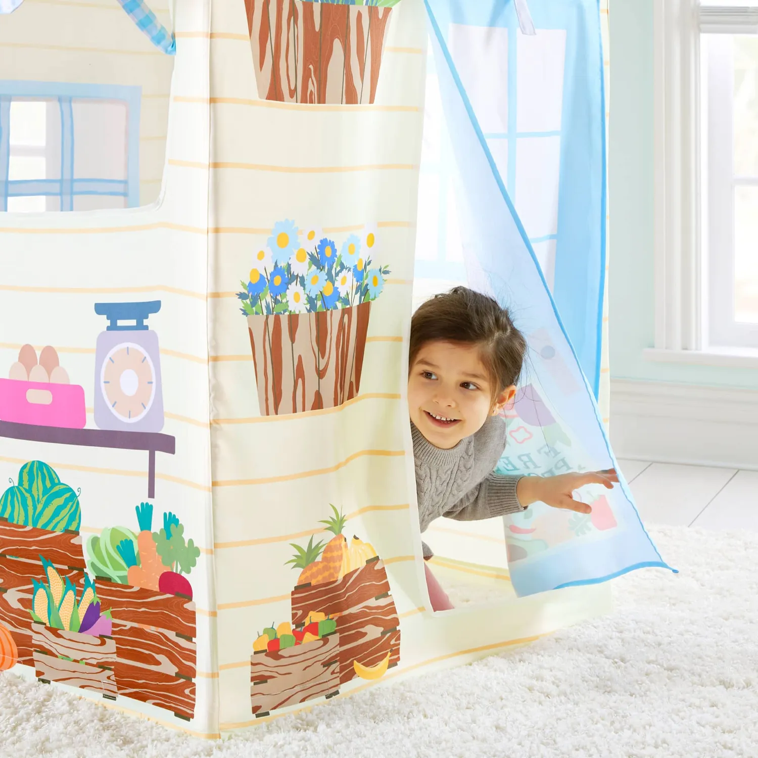 Guidecraft Martha Stewart Kids Farmers Market speeltent markt 3+