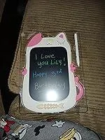 KOKODI LCD Writing Tablet Kat tekentablet 8,5 inch roze