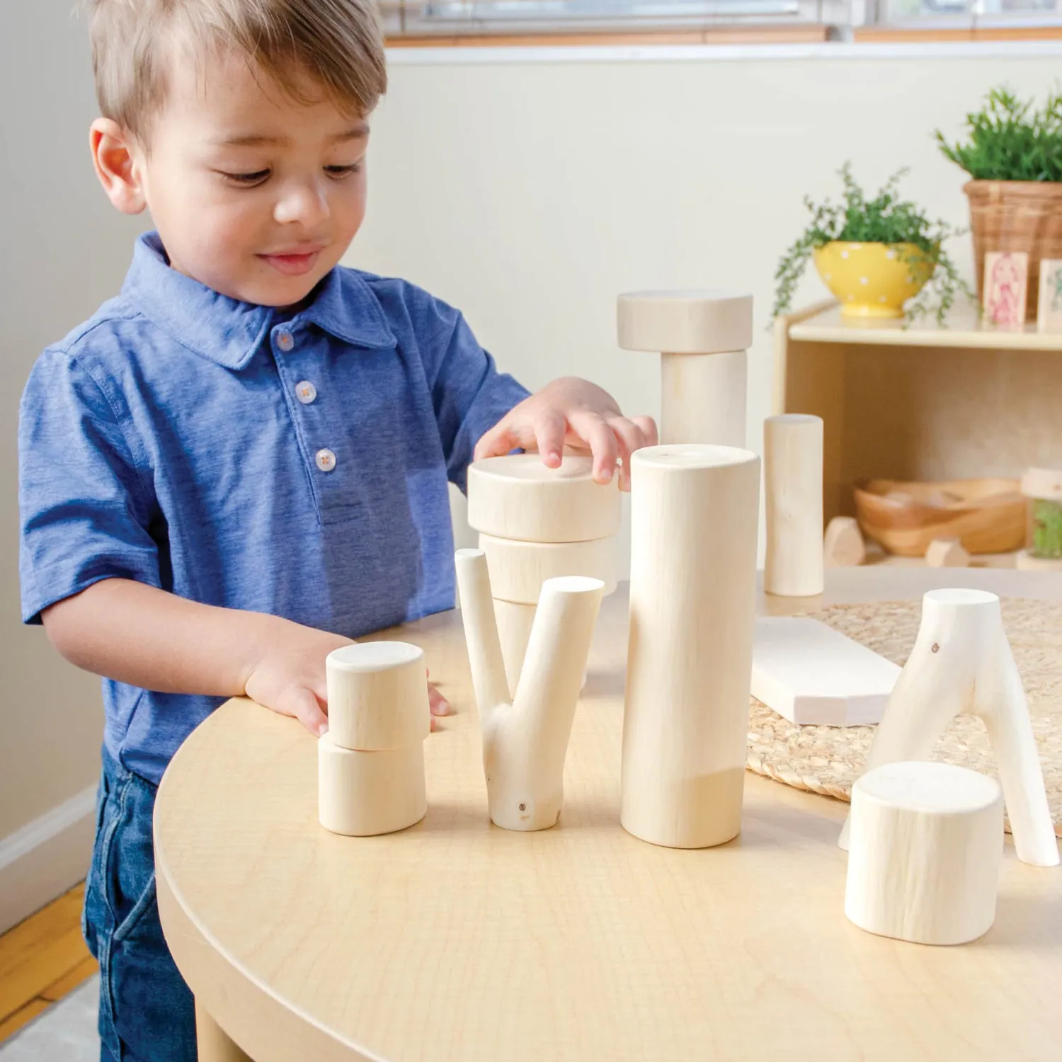Guidecraft Toddler Branch Blocks blokken 15 stuks