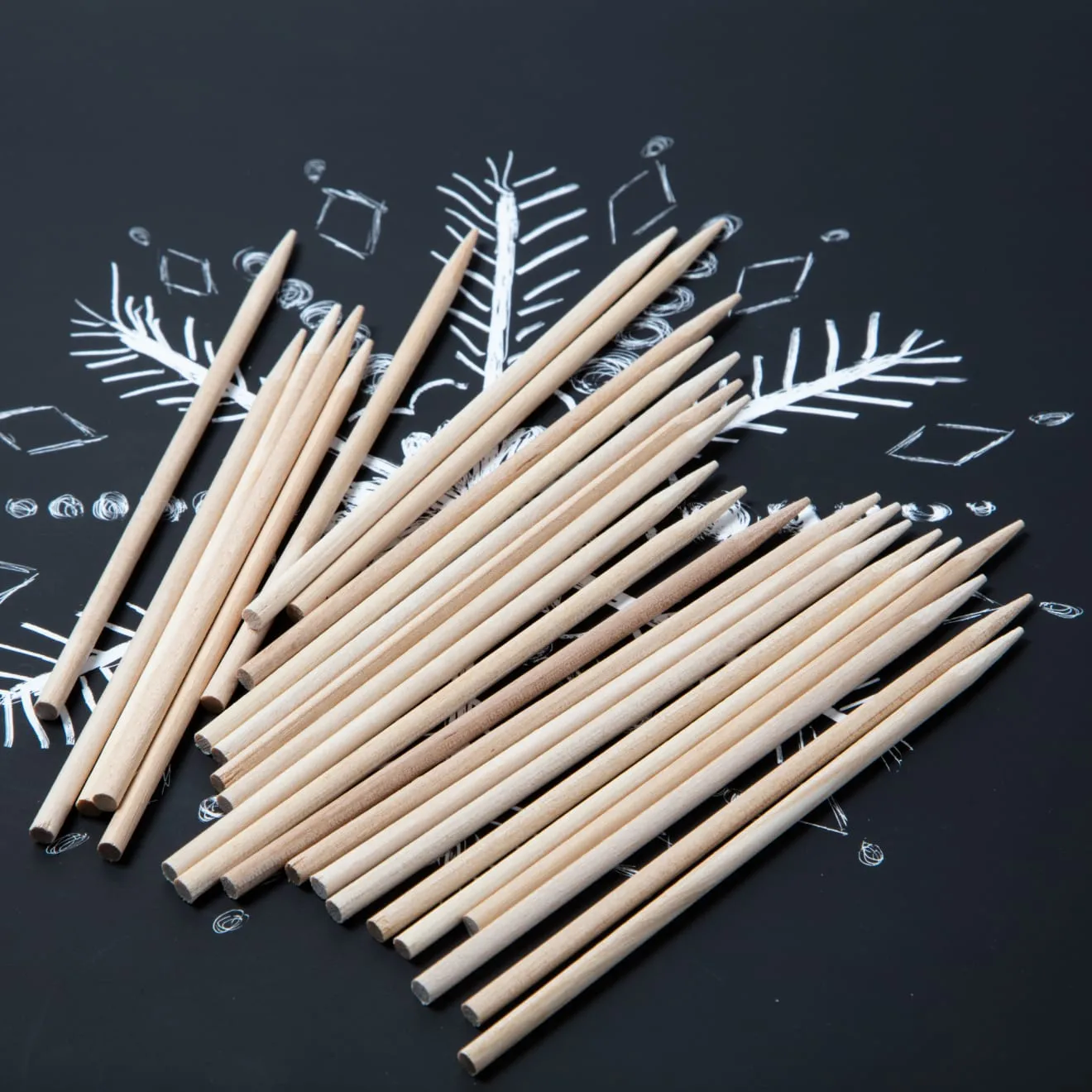 Melissa & Doug Scratch Art 25 houten kraspennen