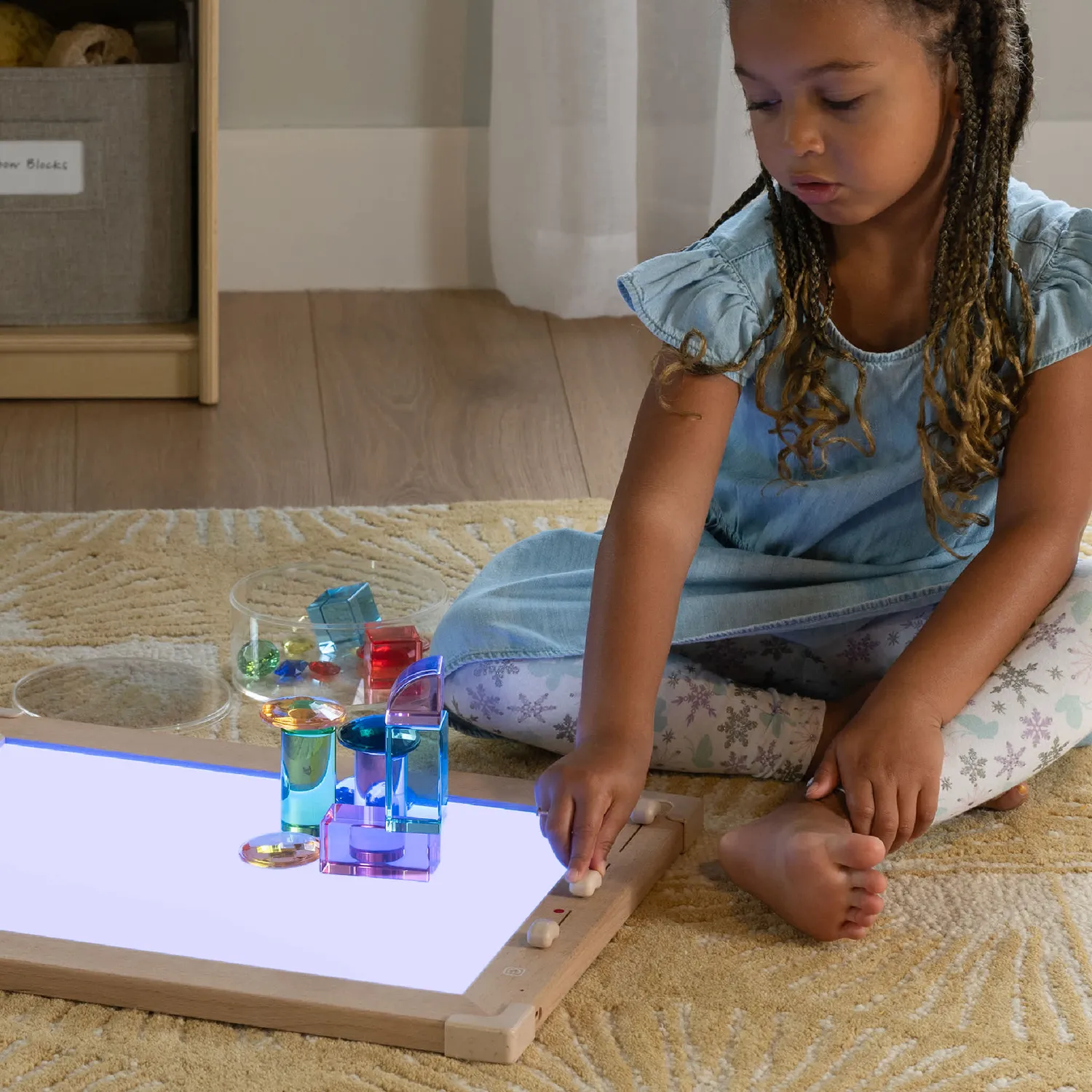 Guidecraft Cordless LED Activity Tablet lichttafel kleurveranderend