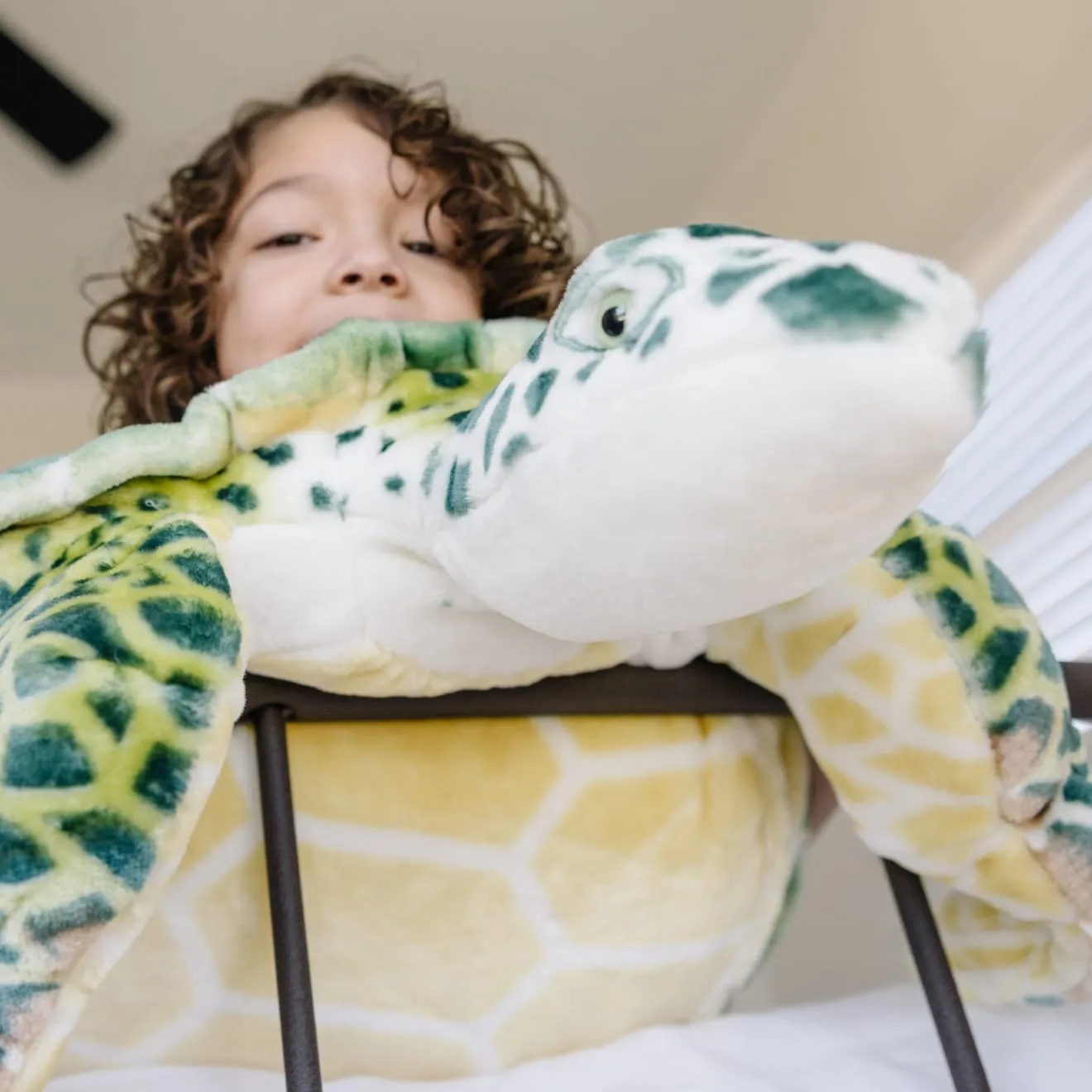 Melissa & Doug Sea Turtle reuzenknuffel schildpad 75 cm