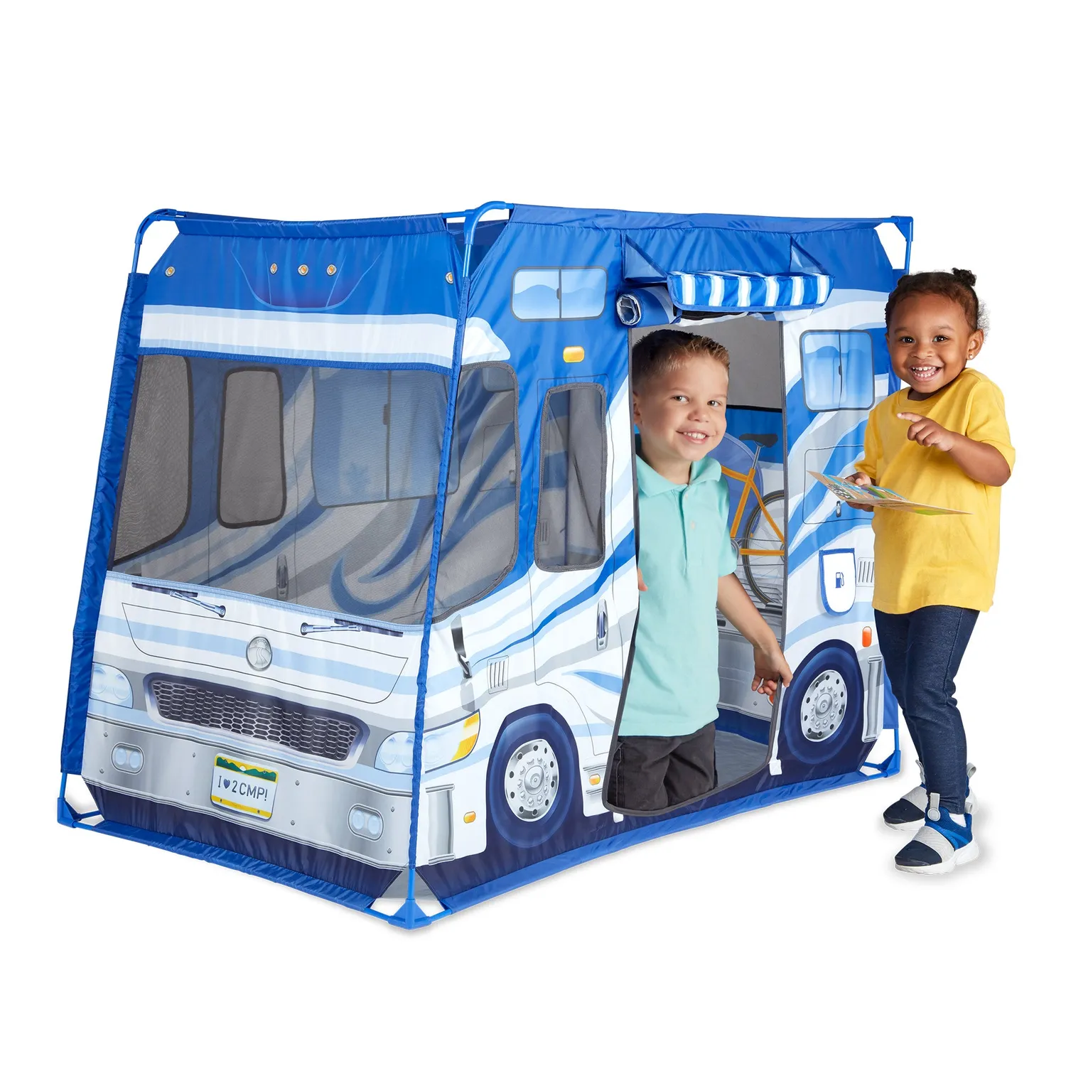 Melissa & Doug Let's Explore Camper Tent speeltent