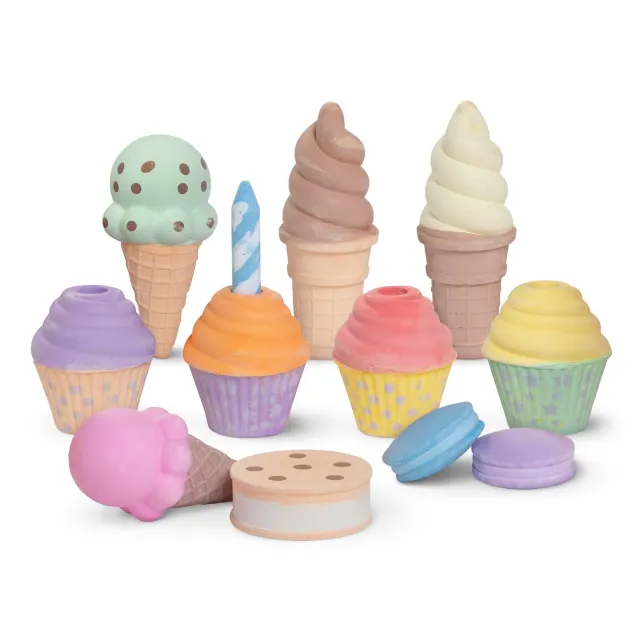 Melissa & Doug Sweet Treats stoepkrijt 12-delig ijs