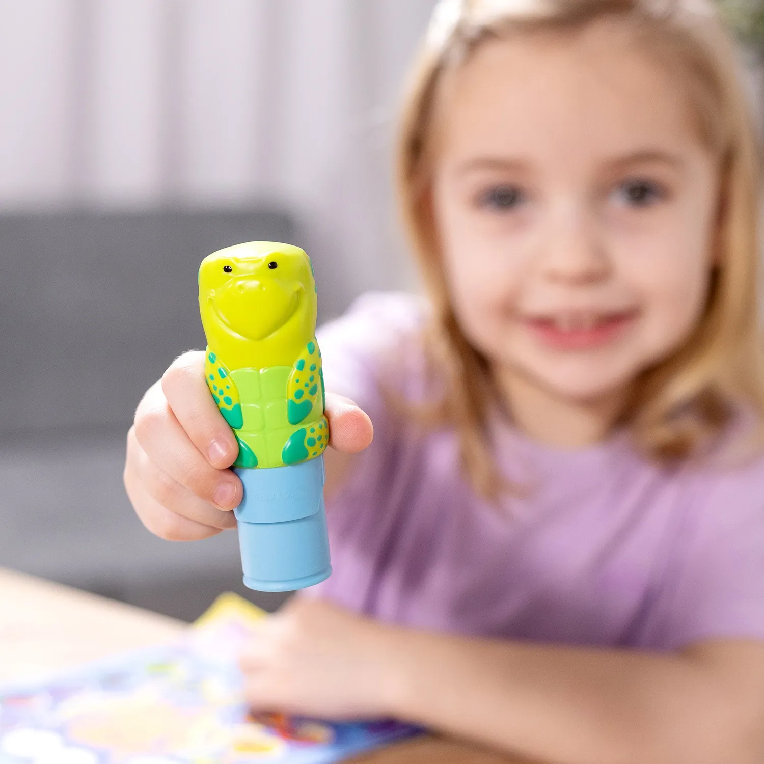 Melissa & Doug Sticker WOW! stickerboek zeeschildpad pad
