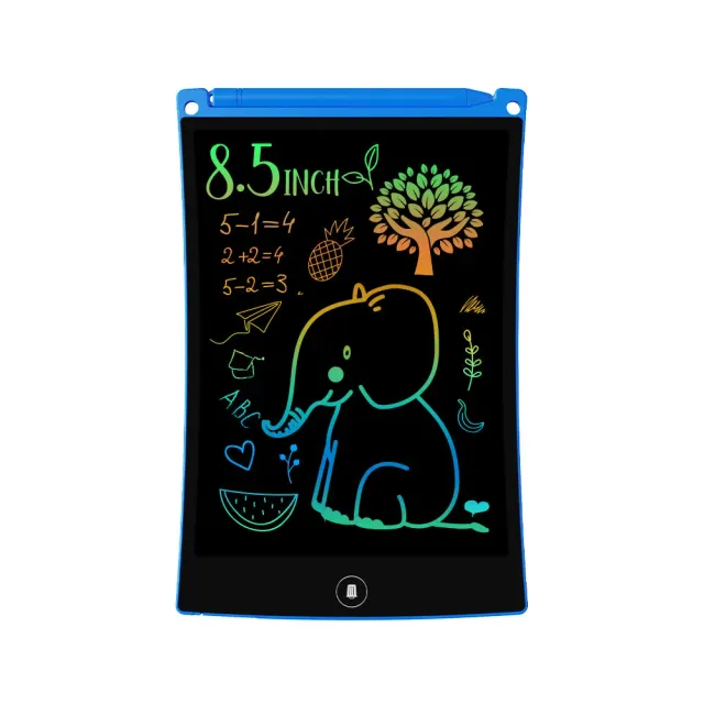 KOKODI LCD Writing Tablet Curved tekentablet 8,5 inch blauw