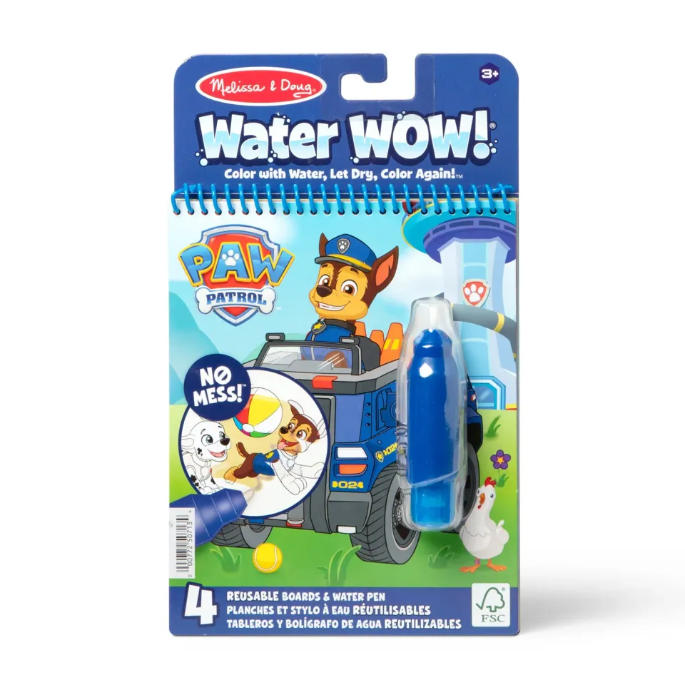 Melissa & Doug Water Wow Paw Patrol Chase waterboek