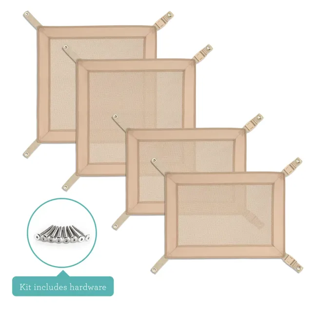 Guidecraft Kitchen Helper Double Keeper veiligheidsnet beige