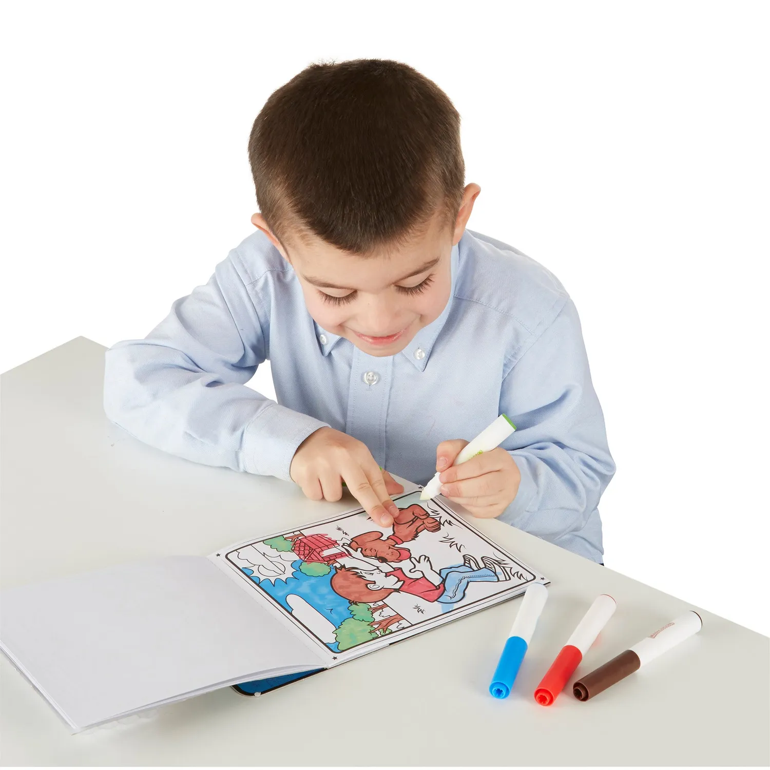 Melissa & Doug On the Go Magicolor kleurboek avontuur 18 pagina's