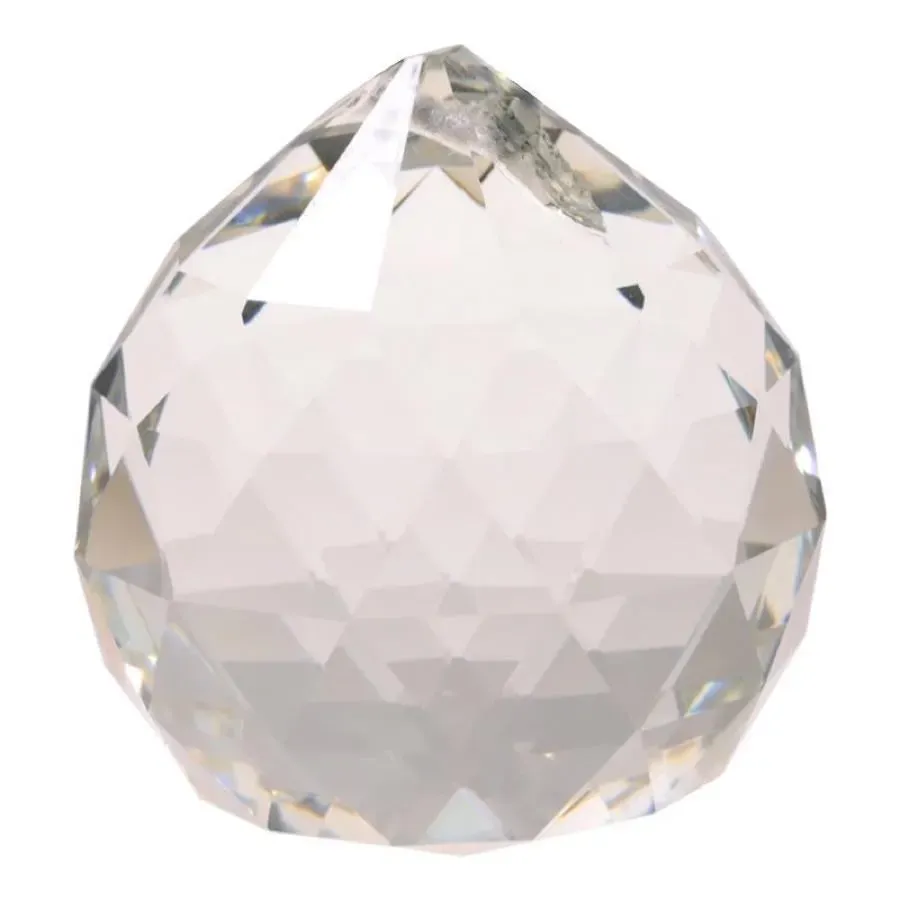 Ginger Fairy Regenboogkristal Bol prisma 5 cm groot