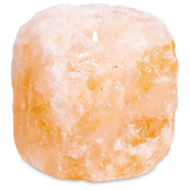 Ginger Fairy theelichthouder zoutsteen groot 1000-1500 g