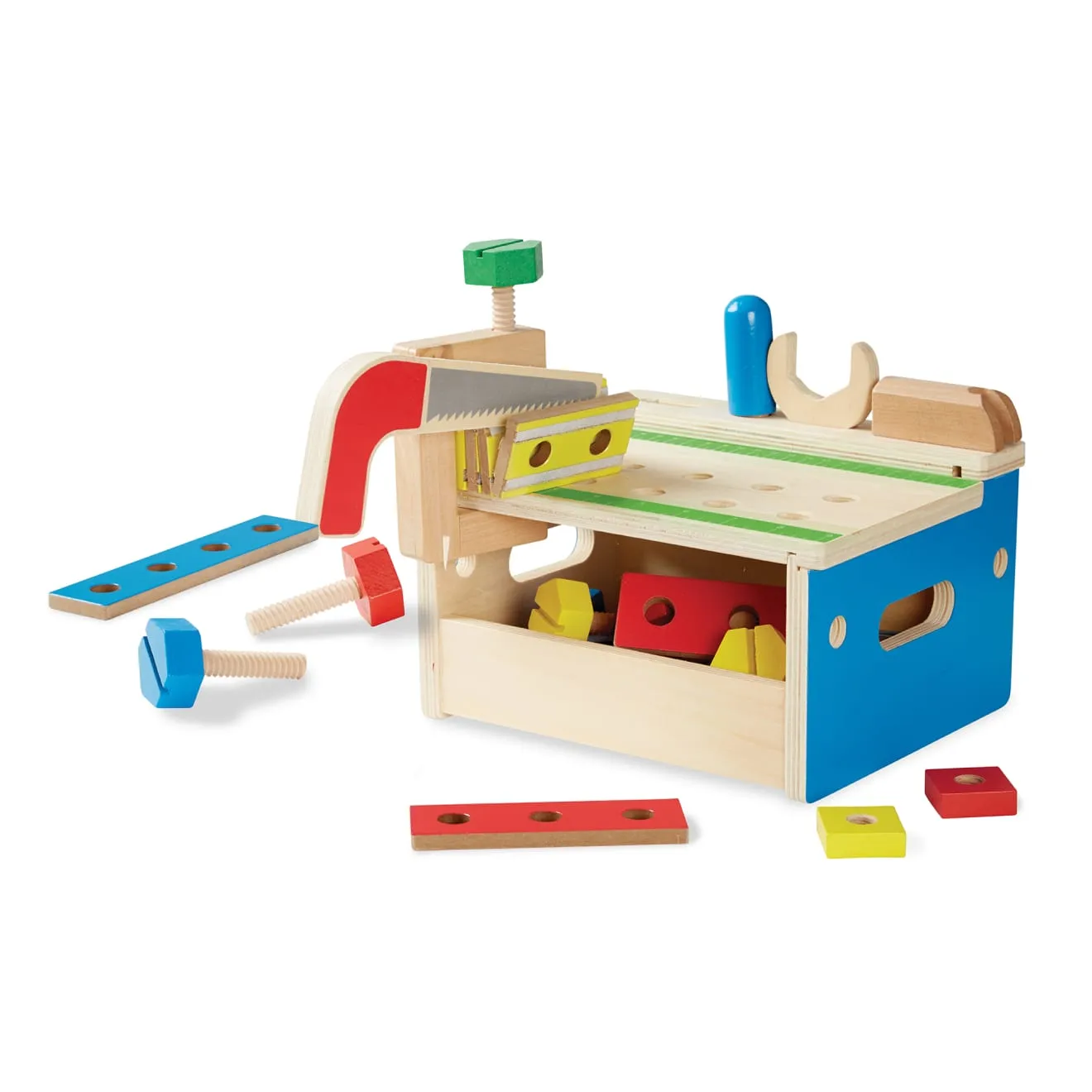 Melissa & Doug Hammer & Saw werkbank hout 32-delig