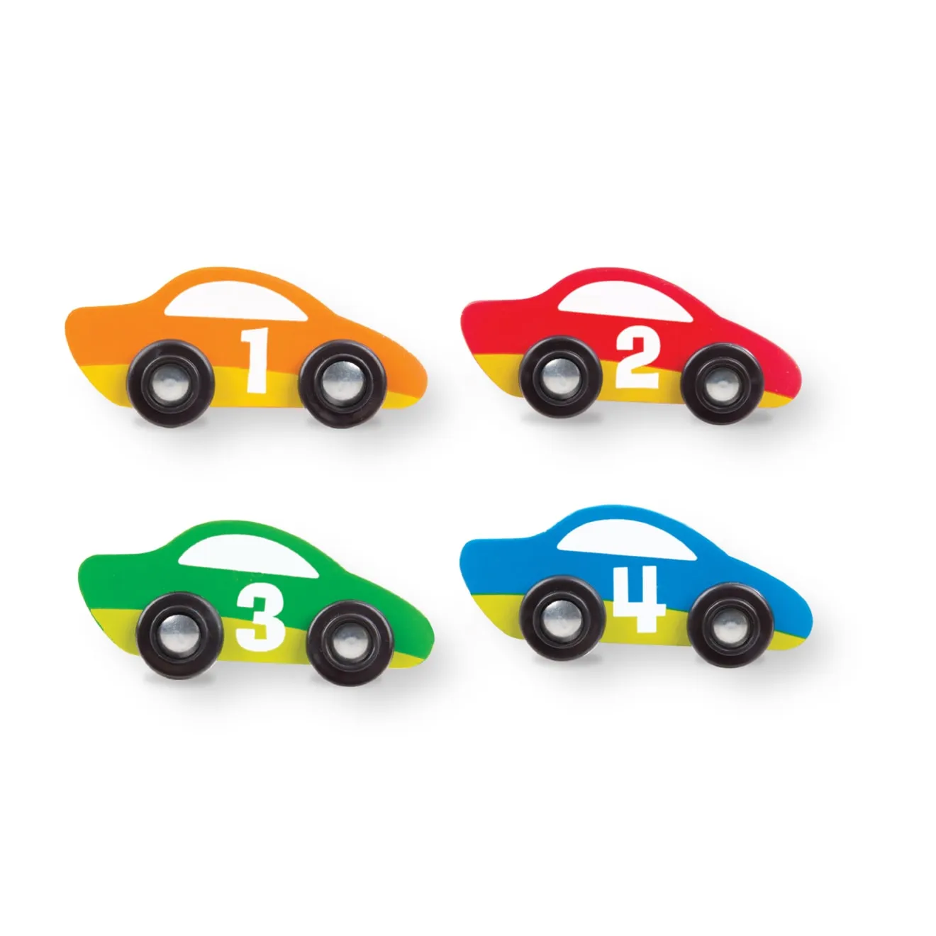 Melissa & Doug Speedway Racebaan speelkleed met 4 auto’s