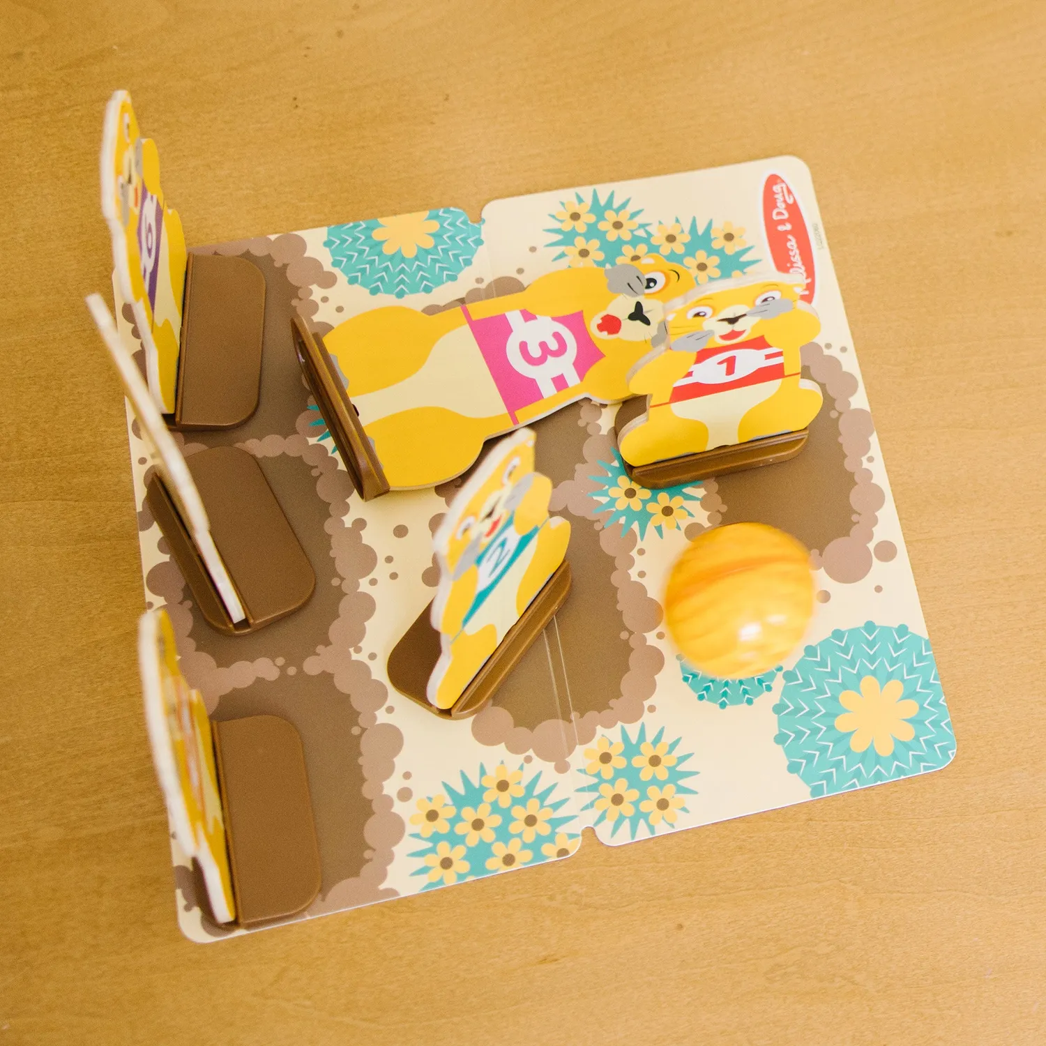 Melissa & Doug Fun at the Fair! Armadillo Roll & Bowl kegelspel