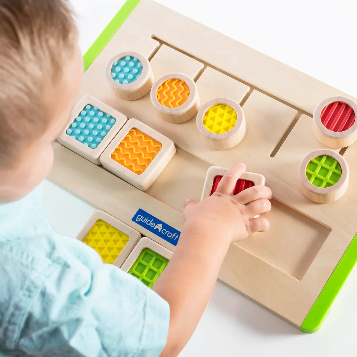 Guidecraft Tactile Matching Maze voelspel 3+