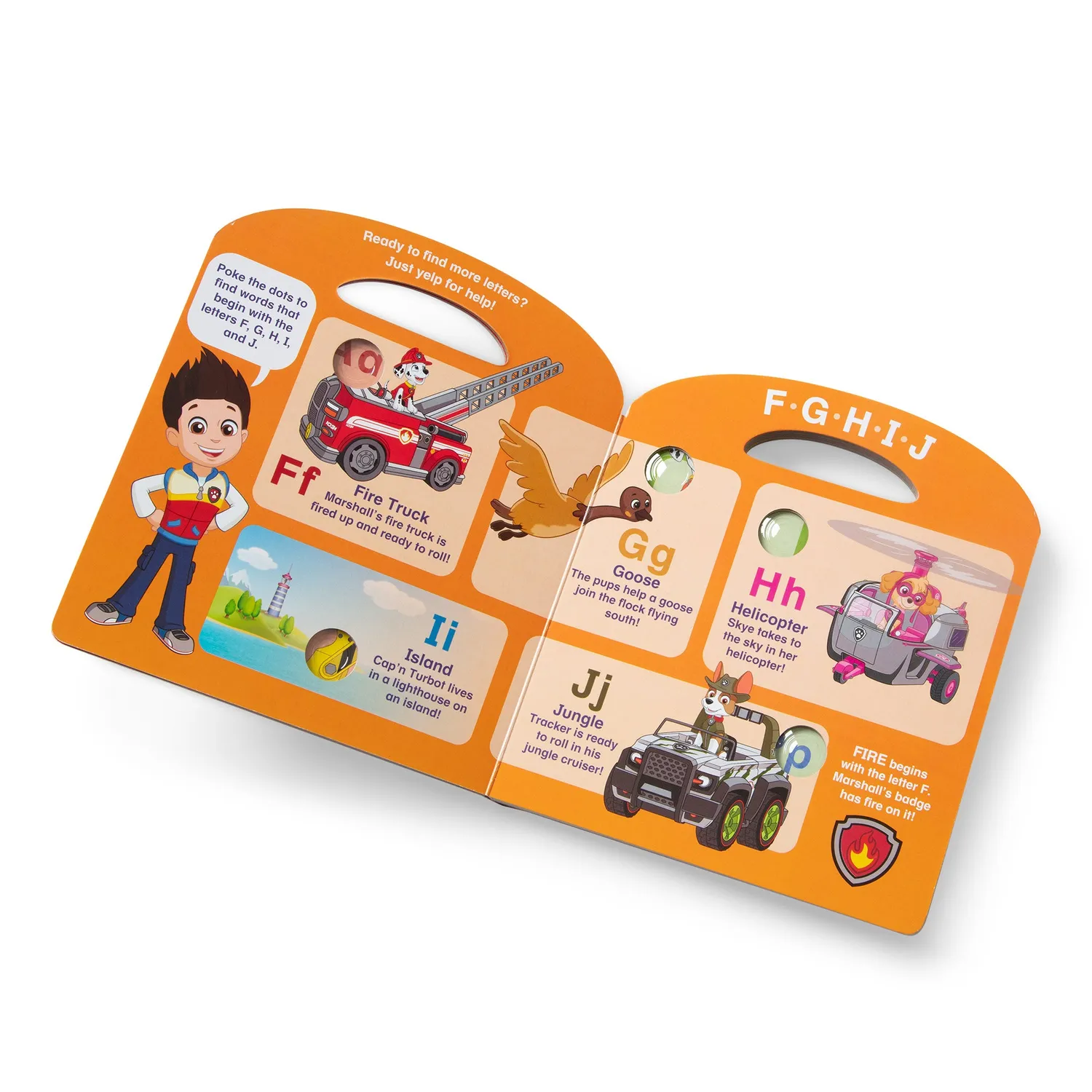 Melissa & Doug PAW Patrol Poke-A-Dot boek alfabet
