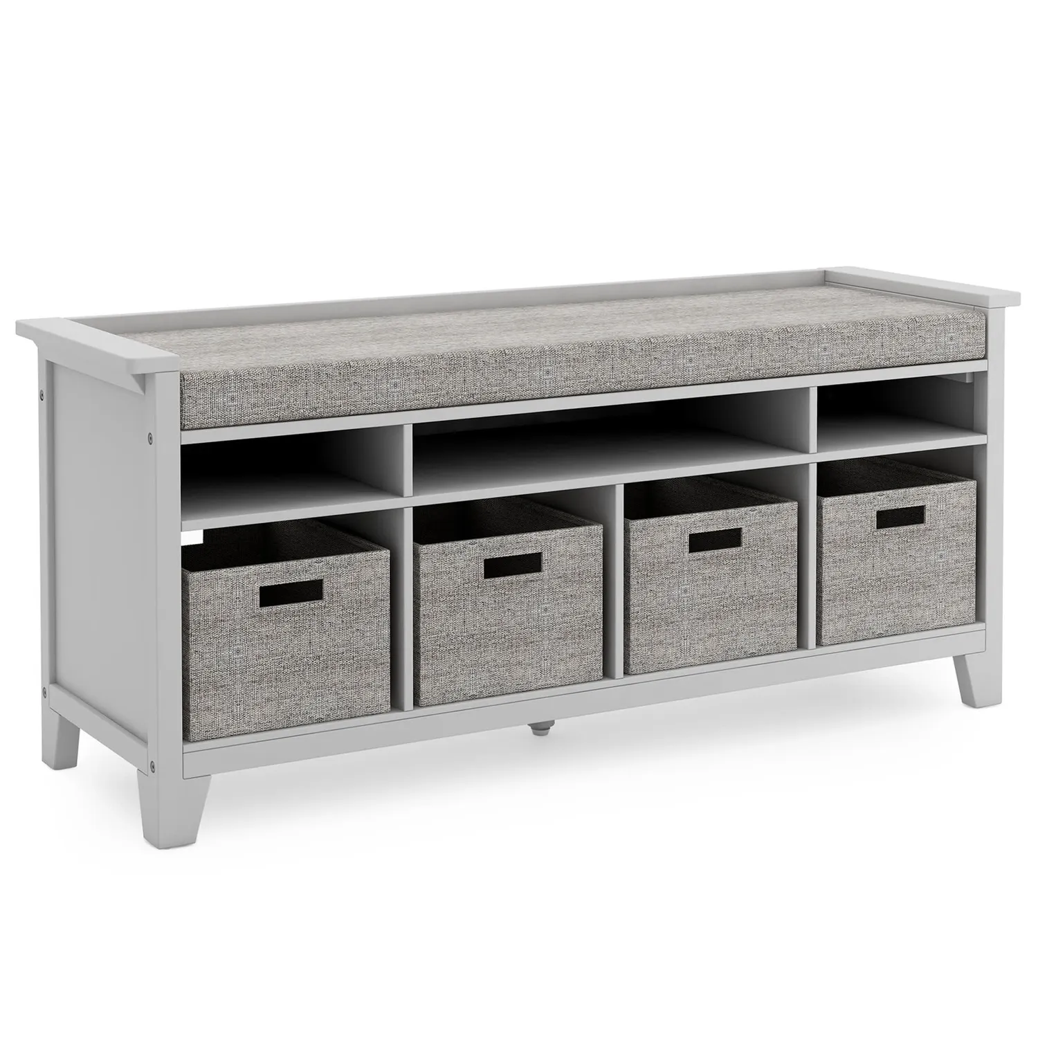Guidecraft Martha Stewart Kids Storage Bench opbergbank met kussen