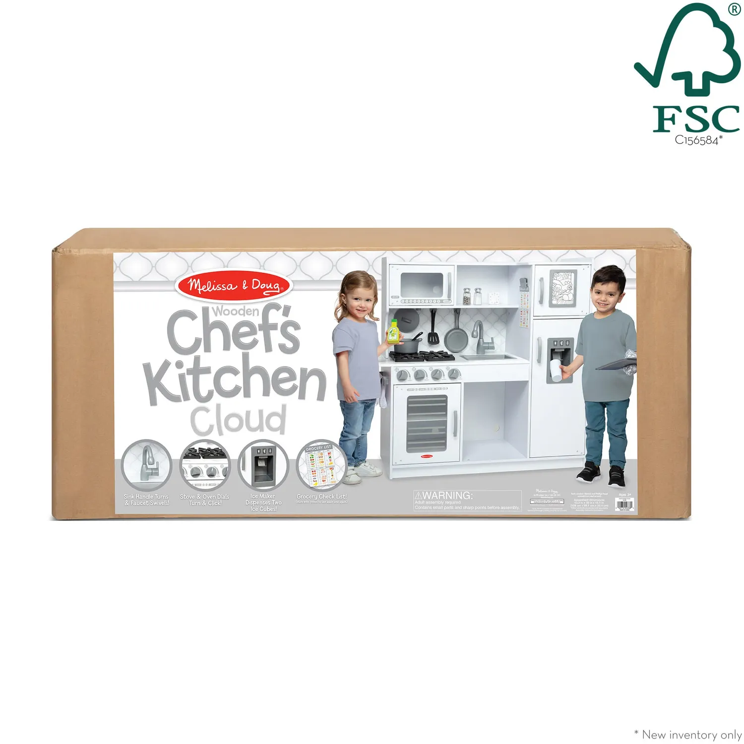 Melissa & Doug Chef’s Kitchen Cloud houten speelkeuken 3-5 jaar