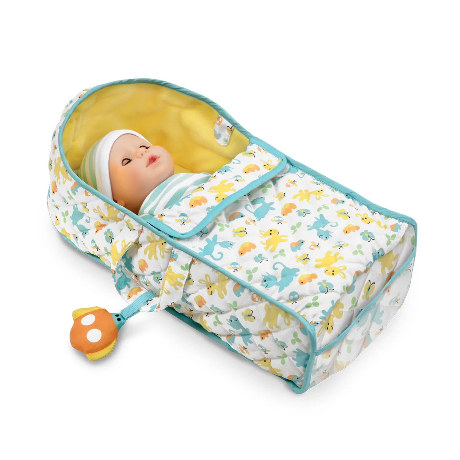 Melissa & Doug Mine to Love draagmand poppen 18 inch
