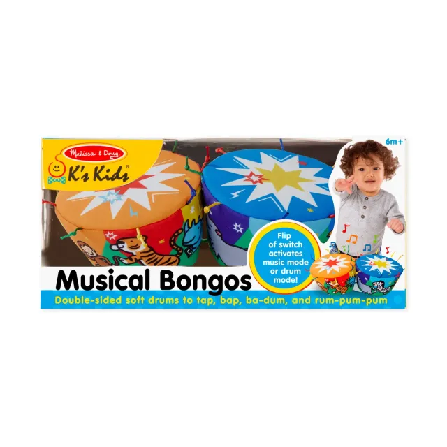 Melissa & Doug K's Kids Musical Bongos bongo's baby