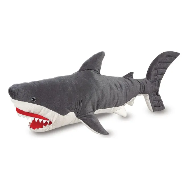 Melissa & Doug Shark Giant knuffel haai groot 90 cm
