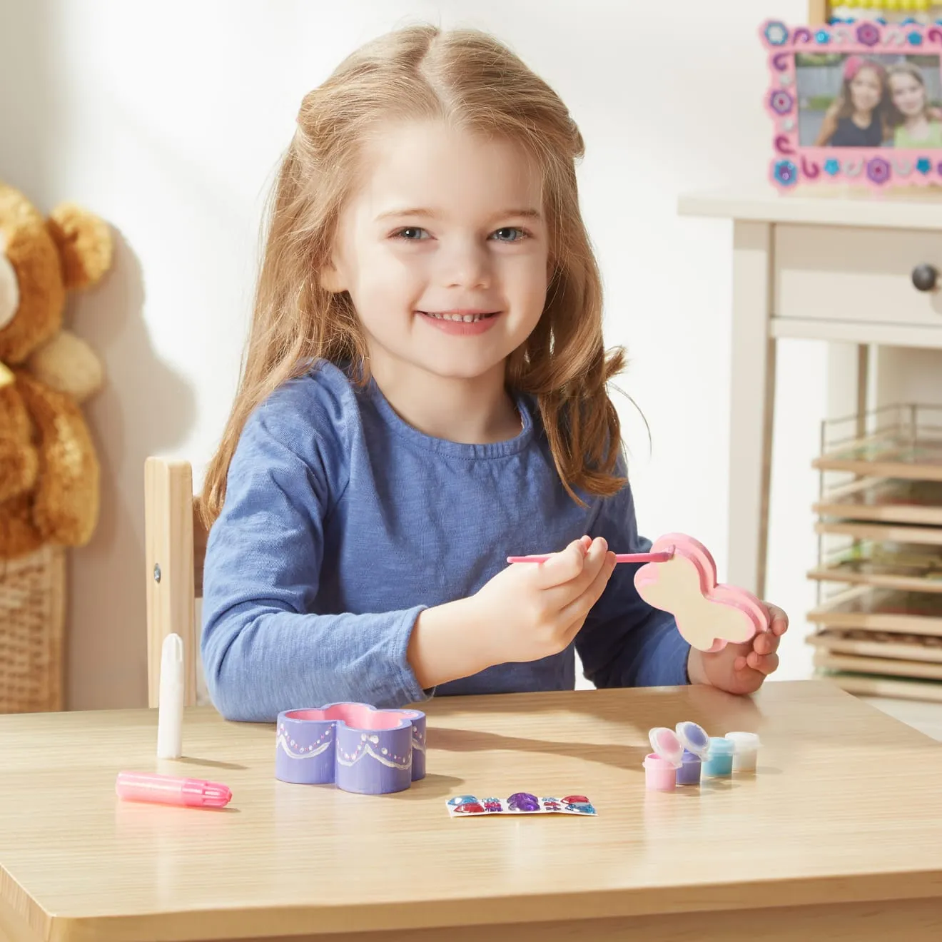 Melissa & Doug Butterfly Box knutselset hout verf